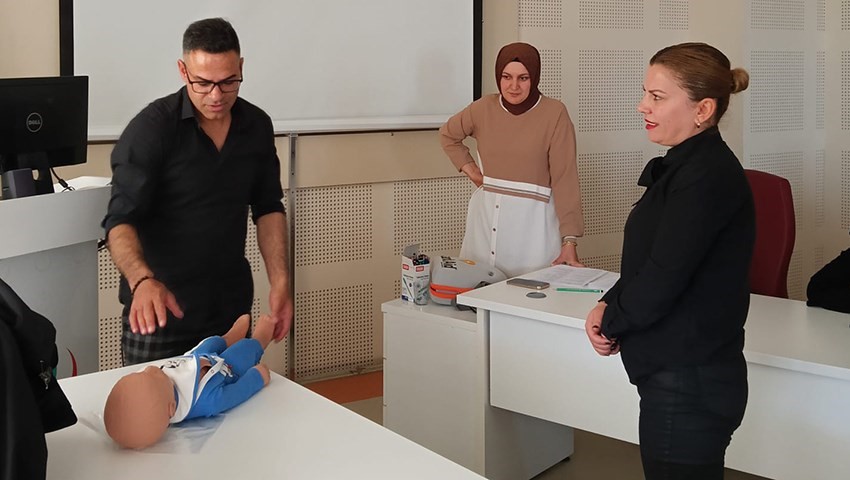  ETÜ Personeli İlk Yardım Eğitimi Aldı