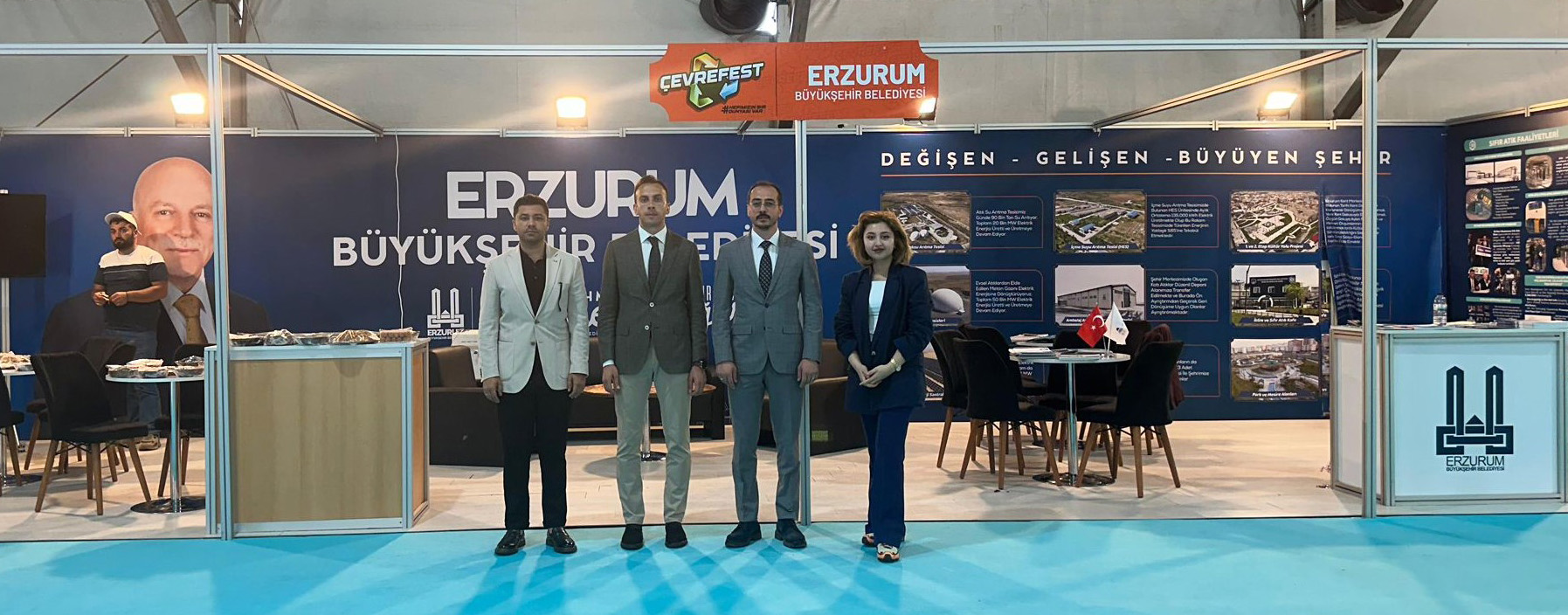 BÜYÜKŞEHİR ÇEVREFEST’TE PROJELERİNİ ANLATTI